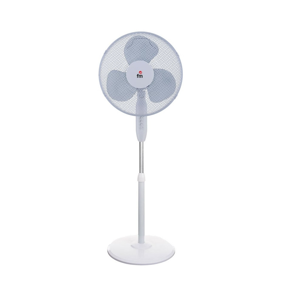 Ventoinha de Pé FM VP-40 (45W - 3 velocidades - Branco)