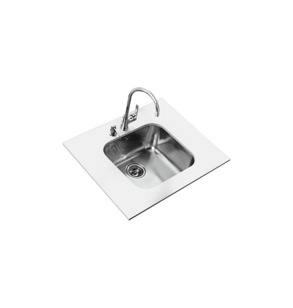 Lava-loiça TEKA TEKAWAY BE45.401C (Encastre - Retangular - Inox)