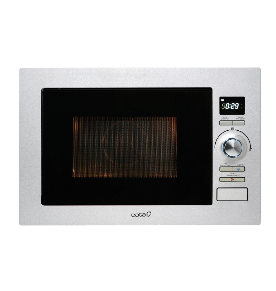 Micro-ondas CATA MC25D 900W (Encastre - 25L - Inox)