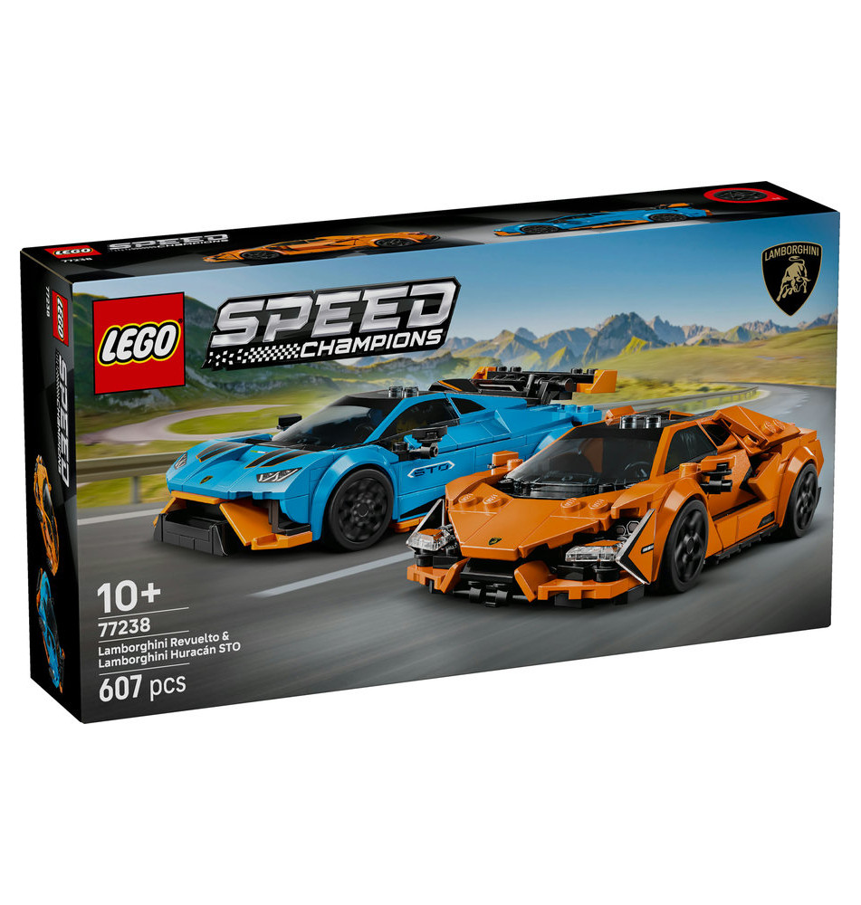 LEGO Speed Champions Lamborghini Revuelto e Huracán STO V29 - 77238