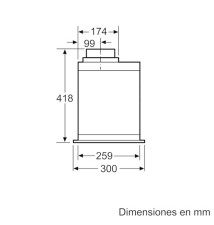 Exaustor BALAY 3BF859XP (Conduzido/Recirculante - 790m³/h - Inox)