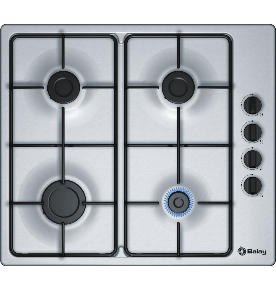 Placa a Gás BALAY 3ETX464MB (Encastre - 4 Zonas - Inox)