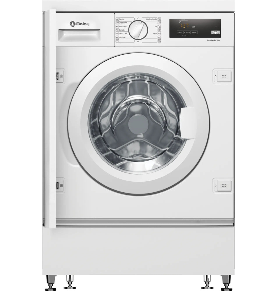 Máquina de Lavar Roupa BALAY 3TI983B (Encastre - 8Kg - Branco)