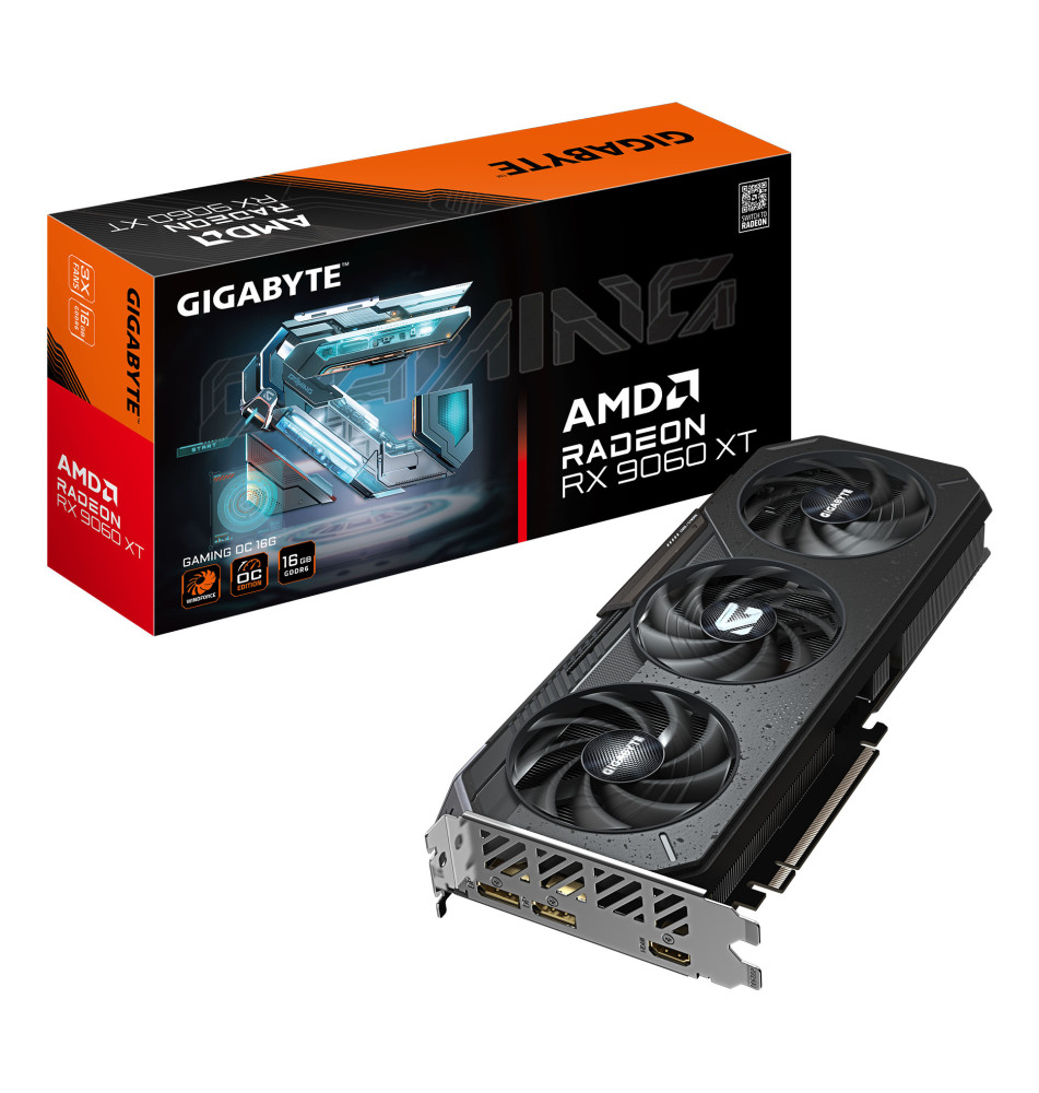 GIGABYTE Radeon RX 9060 XT GAMING OC 16G