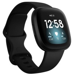 Smartwatch Fitbit Versa 3 (Preto) - FB511BKBK