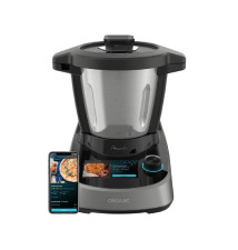 Robô de Cozinha CECOTEC Mambo Touch (3.3L - 1600W - Preto/Inox)