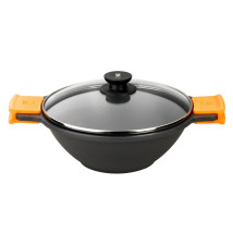 Frigideira Wok BRA Eficiente (4.2L - 300ºC - Alumínio)