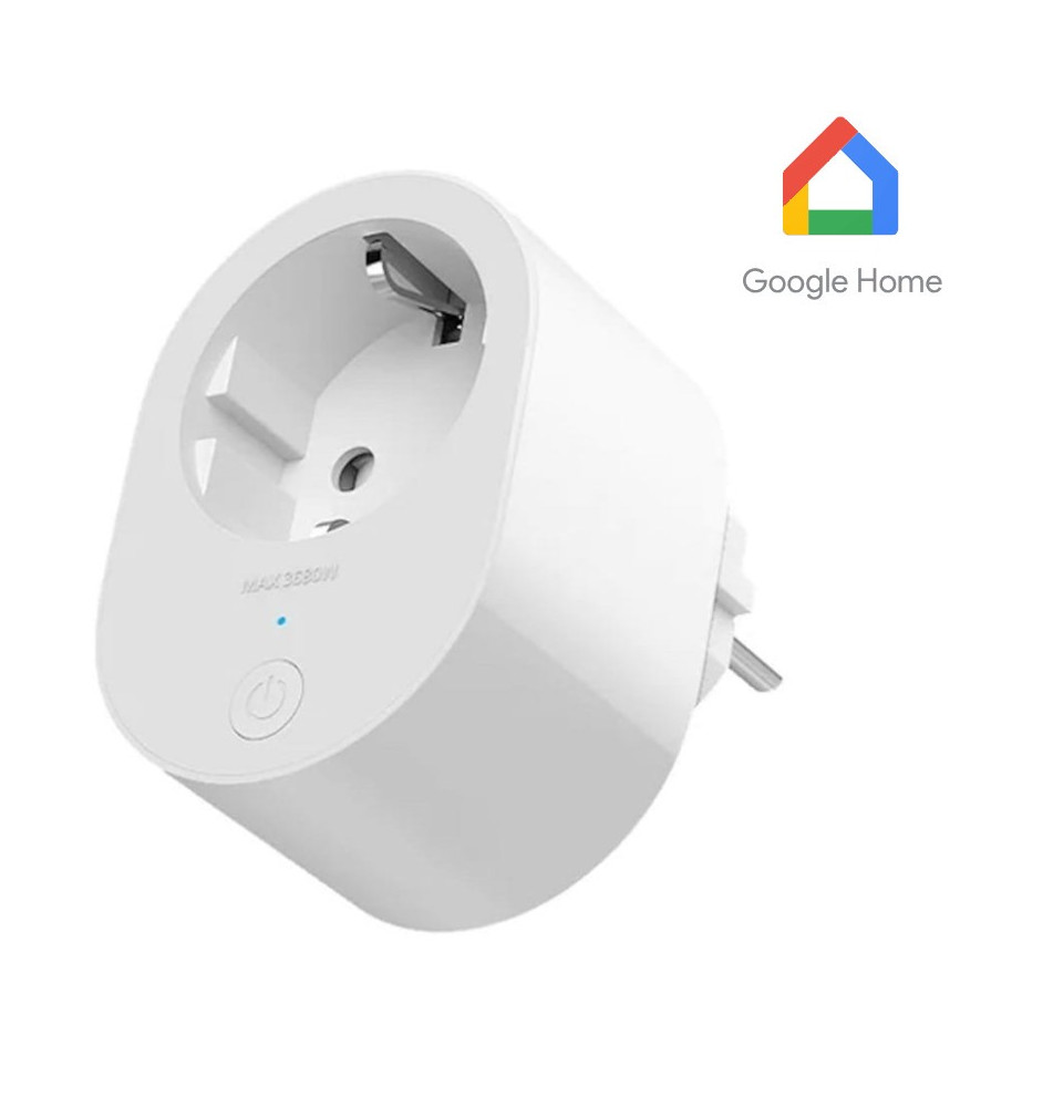 Tomada Inteligente XIAOMI Mi Smart Plug 2 (3680W - Xiaomi Home/Google Home - Branco)