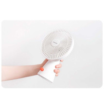 Mini Ventoinha Portátil XIAOMI (Recarregável - 10W - Branco)