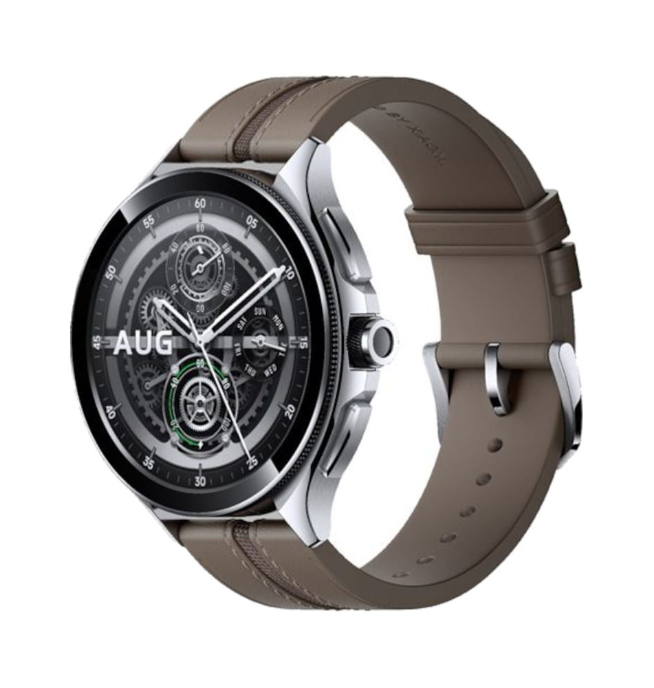 Smartwatch XIAOMI 2 Pro LTE (46mm - AMOLED - Prateado/Castanho)