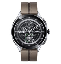 Smartwatch XIAOMI 2 Pro LTE (46mm - AMOLED - Prateado/Castanho)