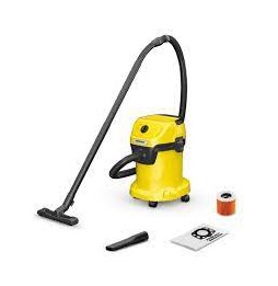 Aspirador Karcher 1000W Pó/Líquidos 15L - WD3 - 1.628-104.0