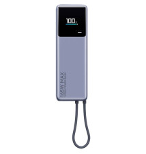 Powerbank XIAOMI c/ Cabo Integrado (10000mAh - 165W - Prateado)