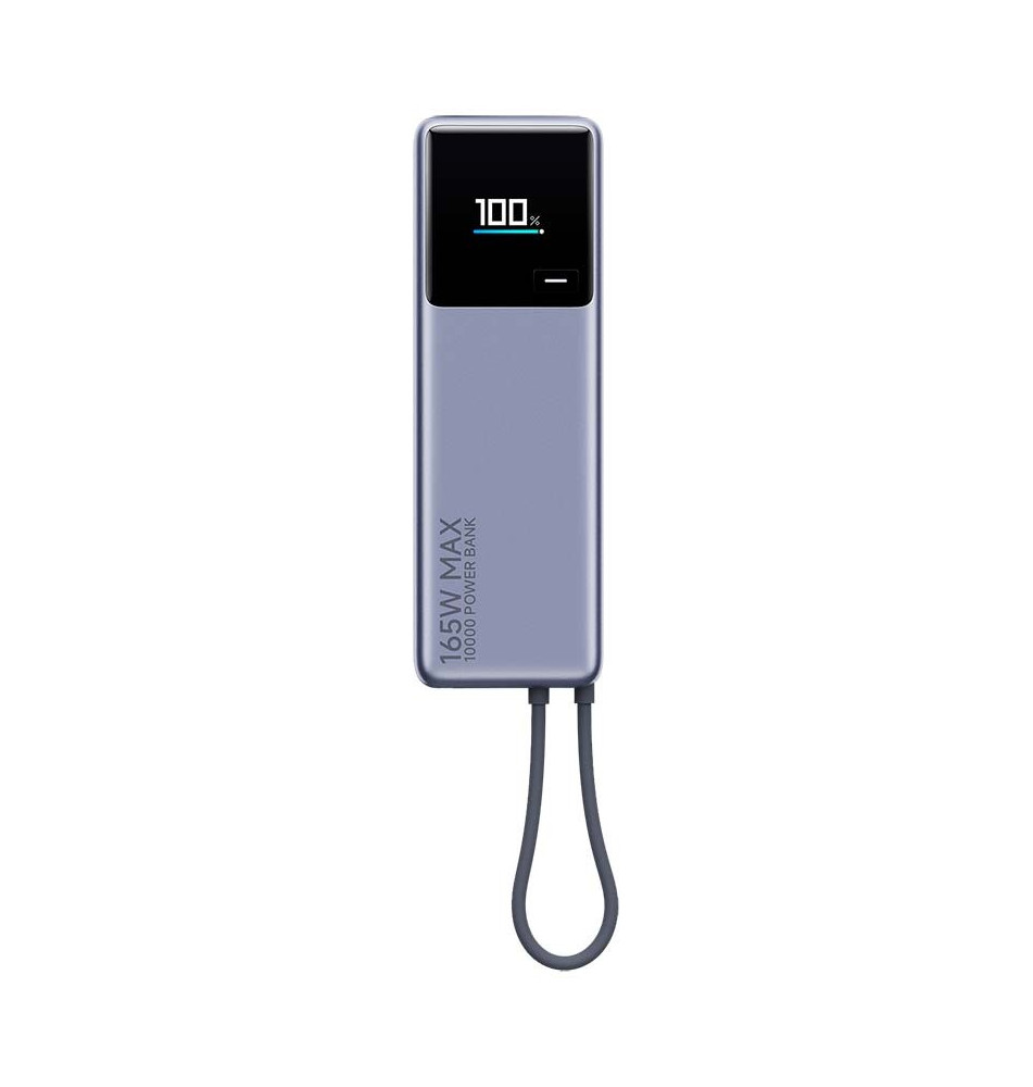 Powerbank XIAOMI c/ Cabo Integrado (10000mAh - 165W - Prateado)