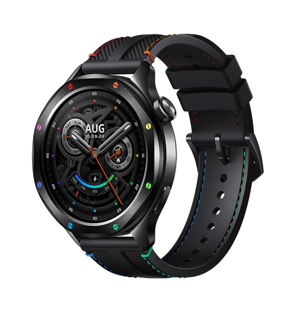 Smartwatch XIAOMI S4 (47mm - AMOLED - Preto/Arco-Íris)