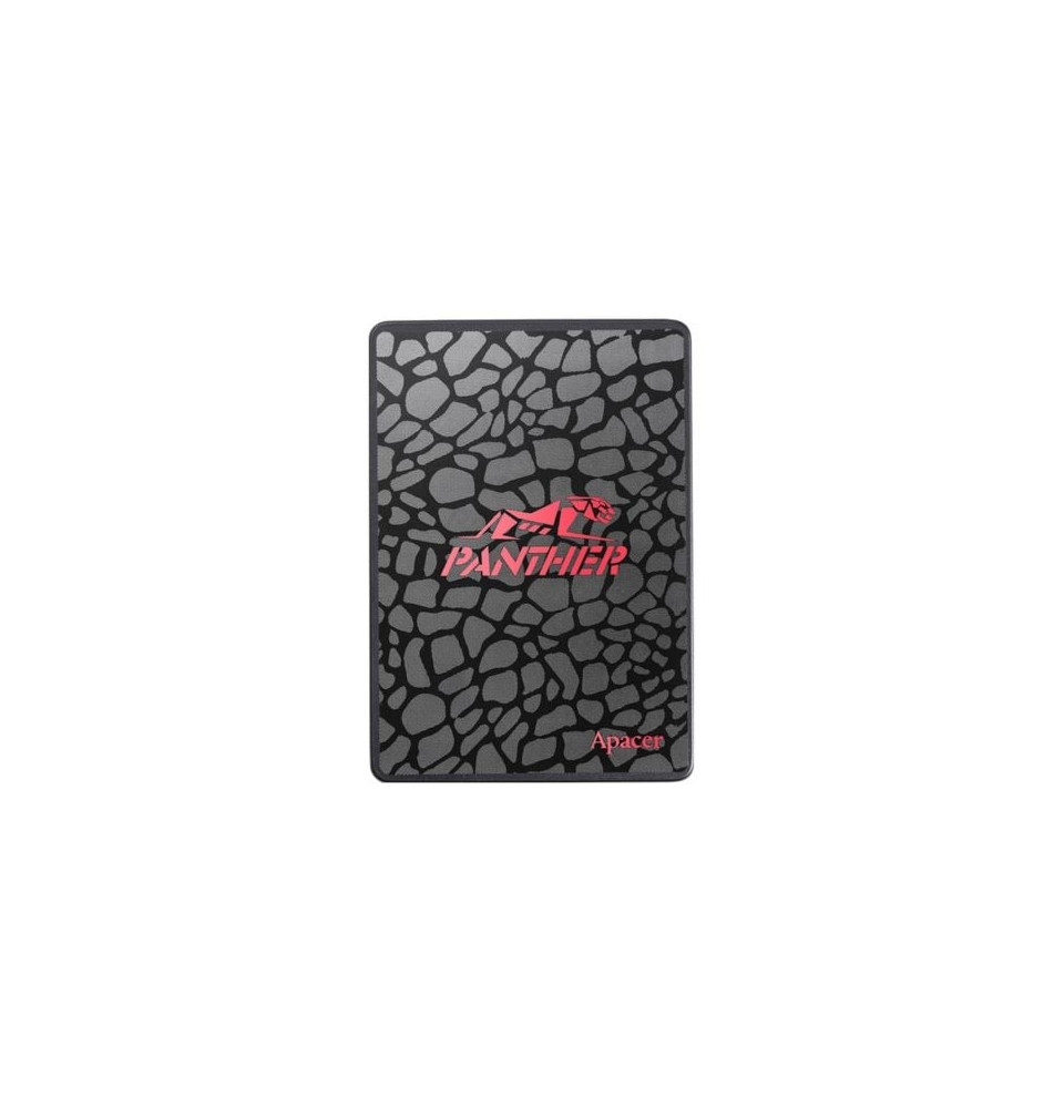 Disco SSD Externo APACER AS350 Panther (256GB - 560MB/s - Preto/Cinzento)