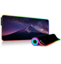 Tapete de Rato SUBBLIM Montanha XL (RGB - 12 Cores - Preto)