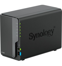 Sistema NAS SYNOLOGY DS224+ (2 Discos - 2.5''/3.5'' - 2.5GbE/1GbE)