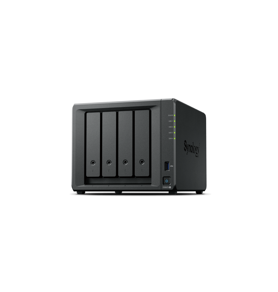 Sistema NAS SYNOLOGY DS925+ (4 Discos - 3.5''/2.5''/M.2 - 2.5GbE x2)