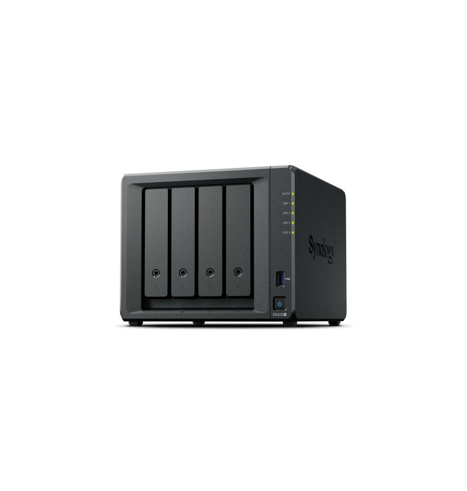 Sistema NAS SYNOLOGY DS425+ (4 Discos - 3.5''/2.5''/M.2 - 2.5GbE/1GbE)