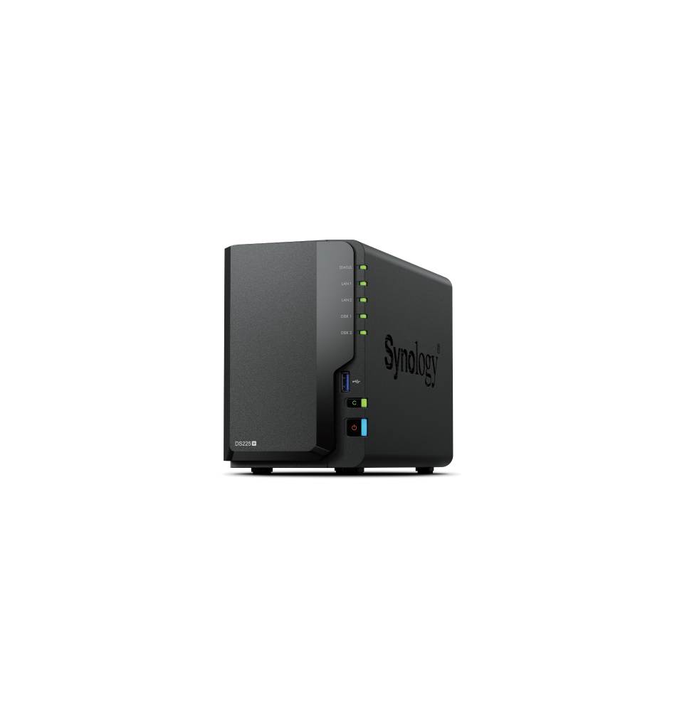 Sistema NAS SYNOLOGY DS225+ (2 Discos - 3.5''/2.5'' - 2.5GbE/1GbE)