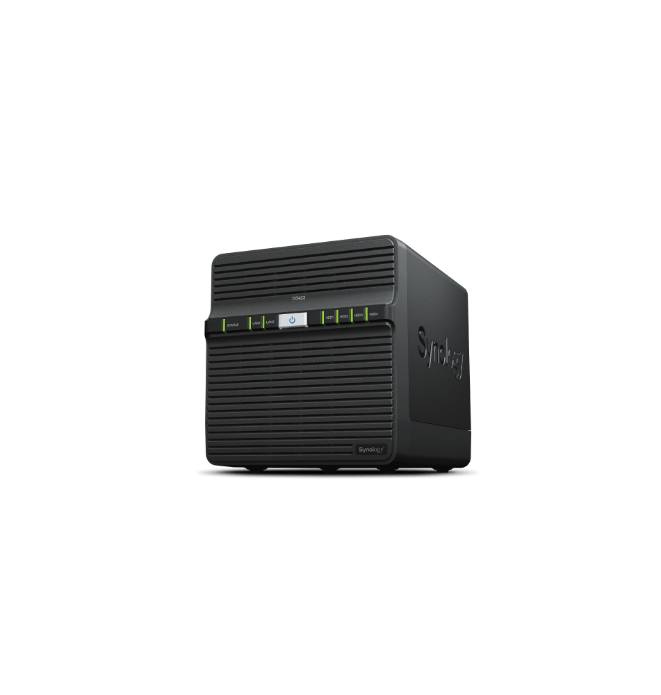 Sistema NAS SYNOLOGY DS423 (4 Discos - 3.5''/2.5'' - 1GbE x2)