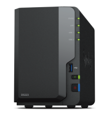 Sistema NAS SYNOLOGY DS223 (2 Discos - 3.5''/2.5'' - 1GbE)
