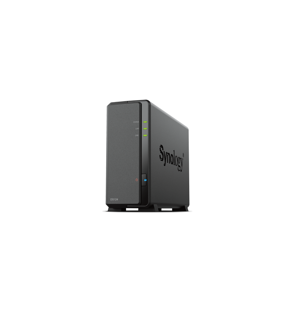 Sistema NAS SYNOLOGY DS124 (1 Disco - 3.5''/2.5'' - 1GbE)