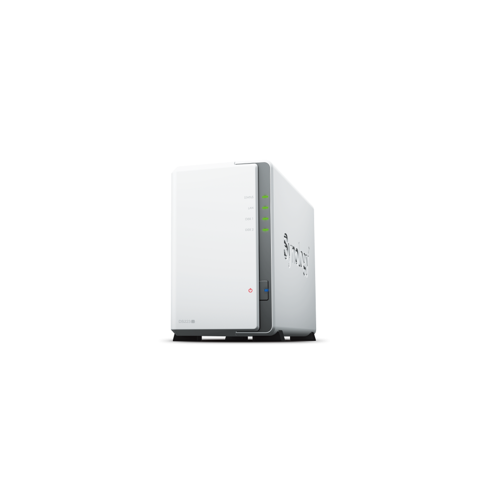 Sistema NAS SYNOLOGY DS223J (2 Discos - 3.5''/2.5'' - 1GbE)