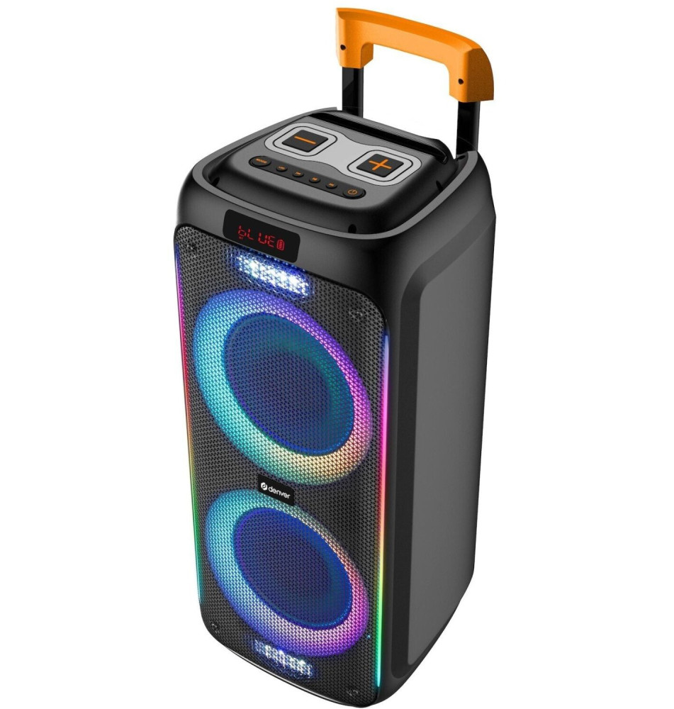 Coluna de Som DENVER TSP-456 (Com e Sem Fios - 600W - Preto)