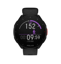 Smartwatch POLAR Pacer (45mm - Gorilla Glass - Preto)