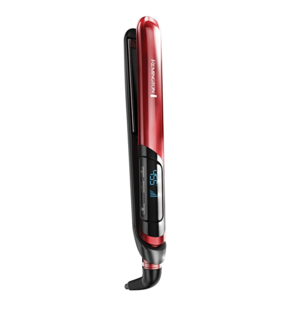 Prancha de Alisamento REMINGTON S9600 (240ºC - 10s - Preto/Vermelho)