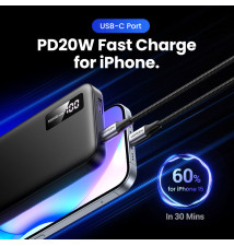 Powerbank UGREEN (10000mAh - 20W - Preto)