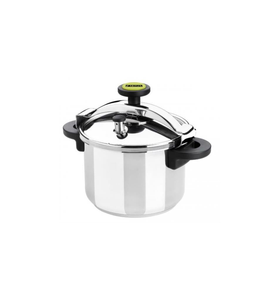 Panela de Pressão MONIX Classic (8L - Ø24cm - Inox)