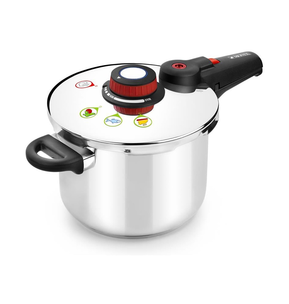 Panela de Pressão MONIX Selecta (9L - Ø24cm - Inox)