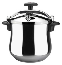 Panela de Pressão MAGEFESA Star Bombeada (10L - Inox)
