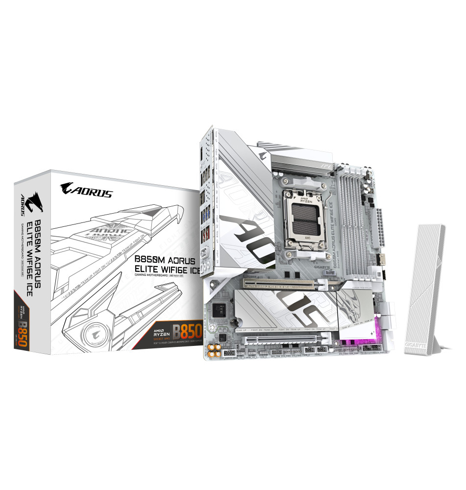 Gigabyte B850M A ELT WF6E ICE         B850 AM5 mATX DDR5 