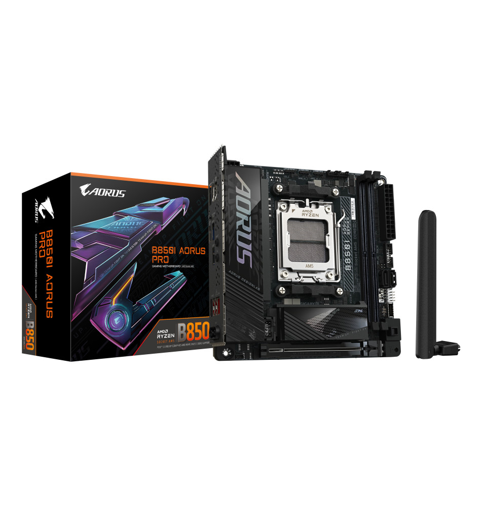 Gigabyte B850I AORUS Pro              B850 AM5 mITX DDR5 