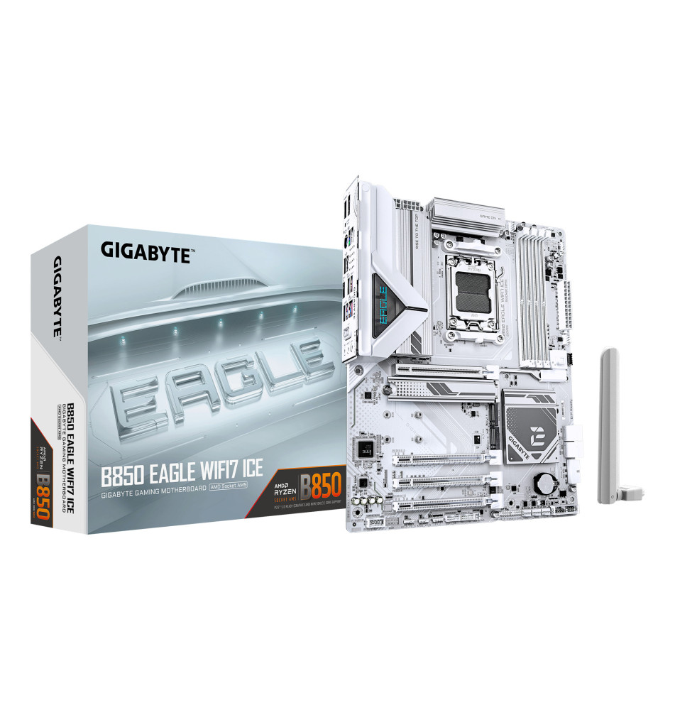 Gigabyte B850 EAGLE WF7 ICE           B850 AM5 ATX DDR5 