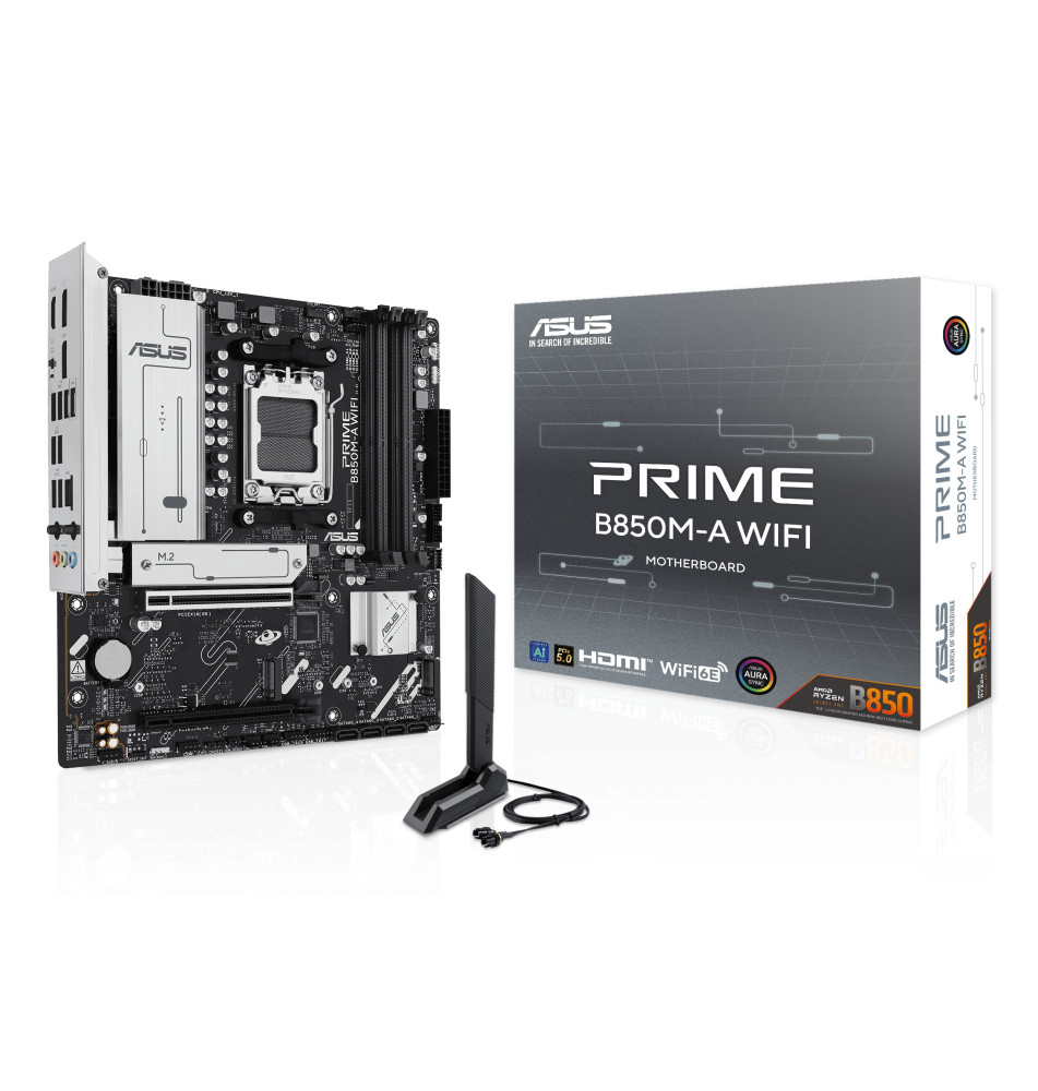 MB ASUS PRIME B850M A WIFI                AMD AM5 DDR5 mATX 