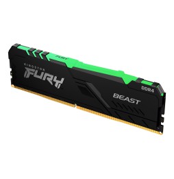 Memoria RAM Kingston 8GB (1x8GB) DDR4 3200MHz CL16 FURY Beast RGB