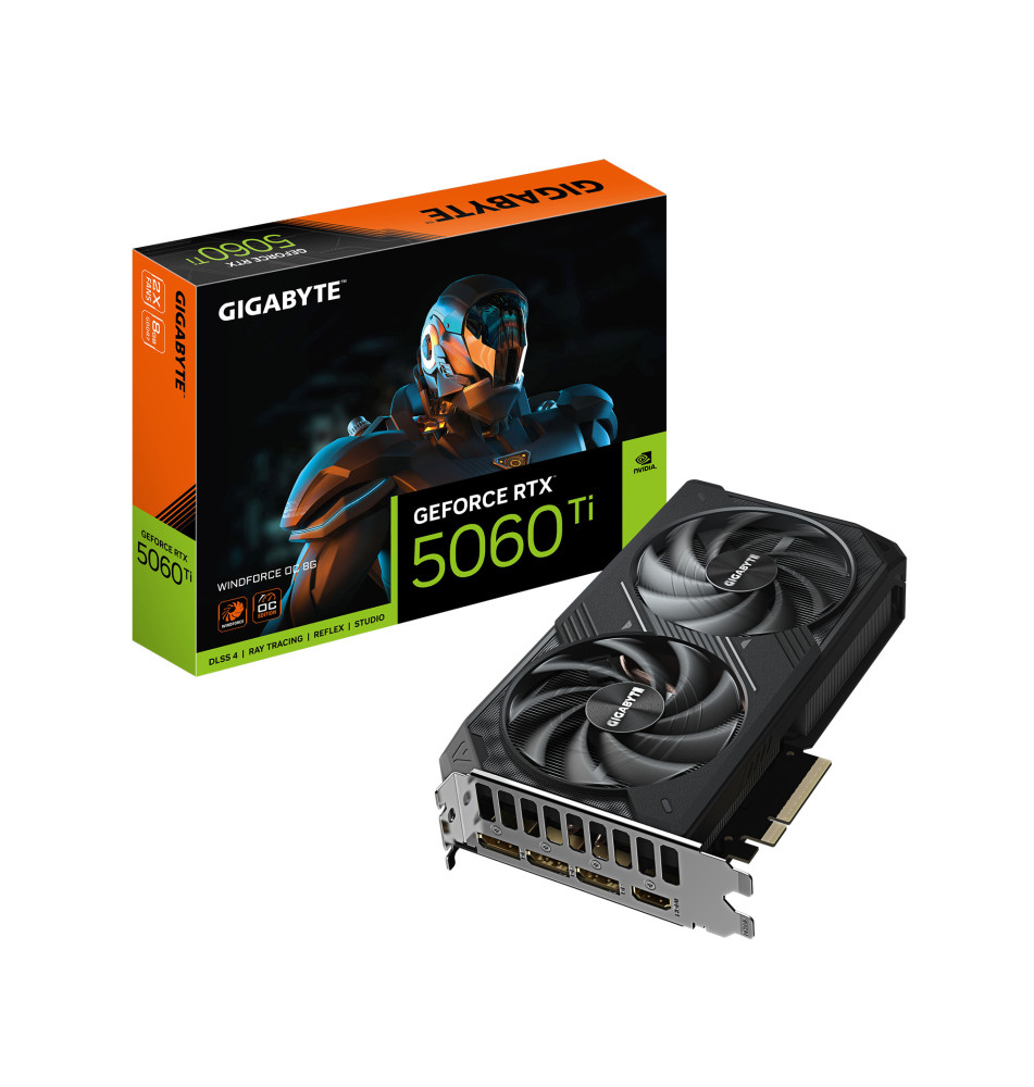 GIGABYTE GeForce RTX 5060 Ti WINDFORCE OC 8G