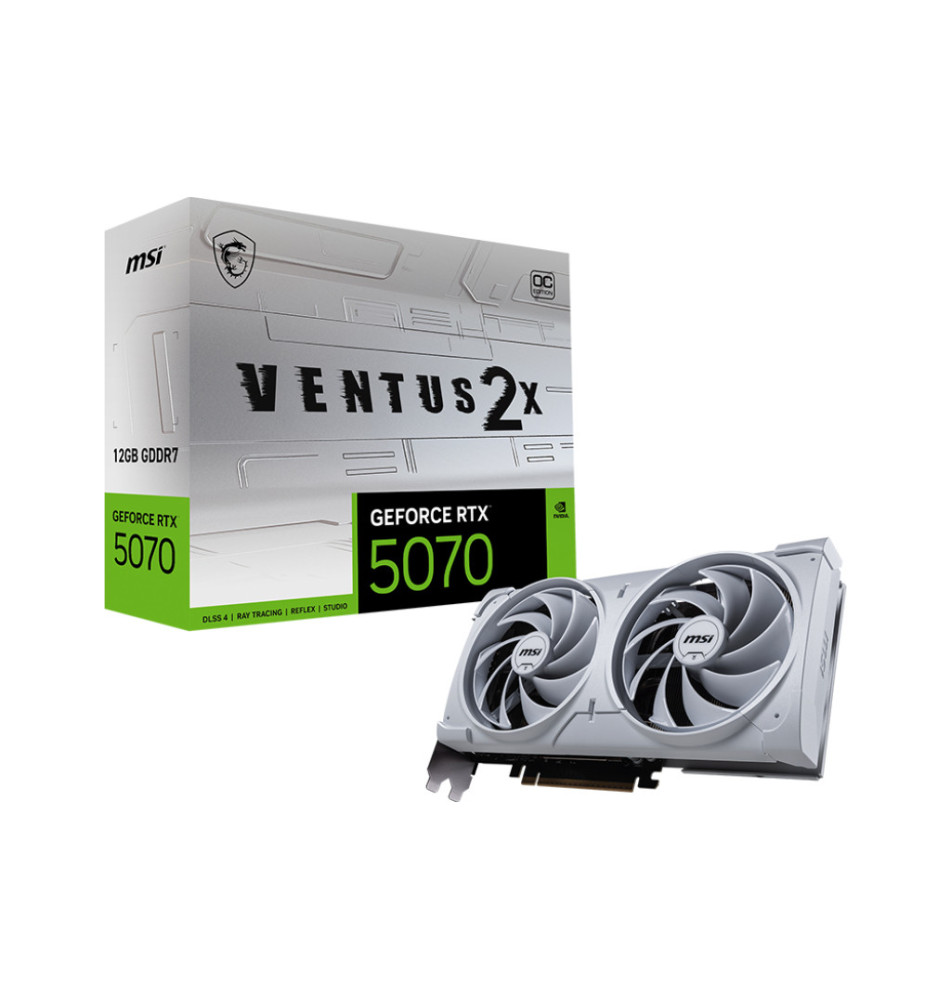 MSI GeForce RTX5070 VENTUS 2X OC White