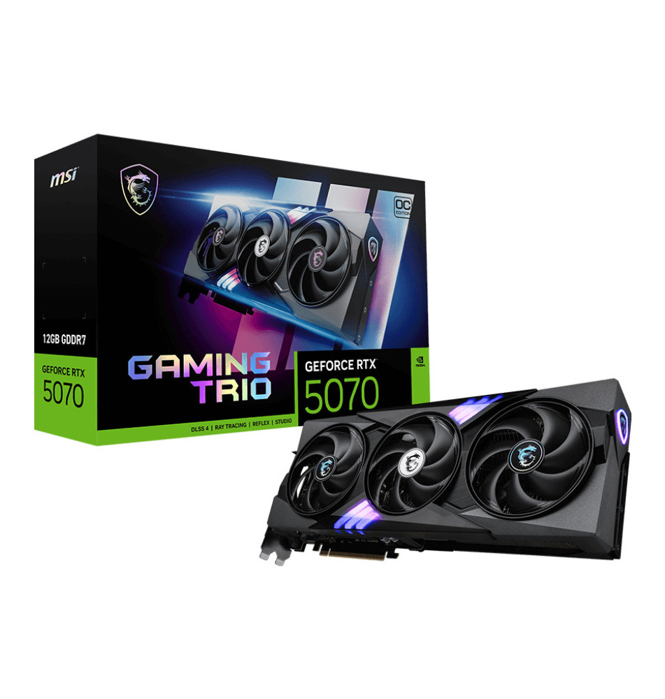 MSI GeForce RTX 5070 12G GAMING TRIO OC