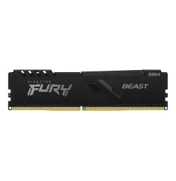 Memória RAM Kingston 8GB (1x8GB) Fury Beast DDR4 3200MHz CL16 Preto