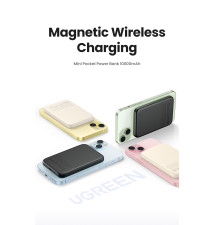 Powerbank UGREEN UG25208 (10000mAh - Magsafe - Bege)