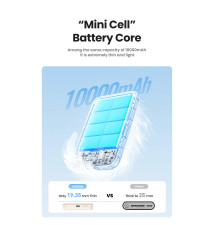 Powerbank UGREEN UG25208 (10000mAh - Magsafe - Bege)