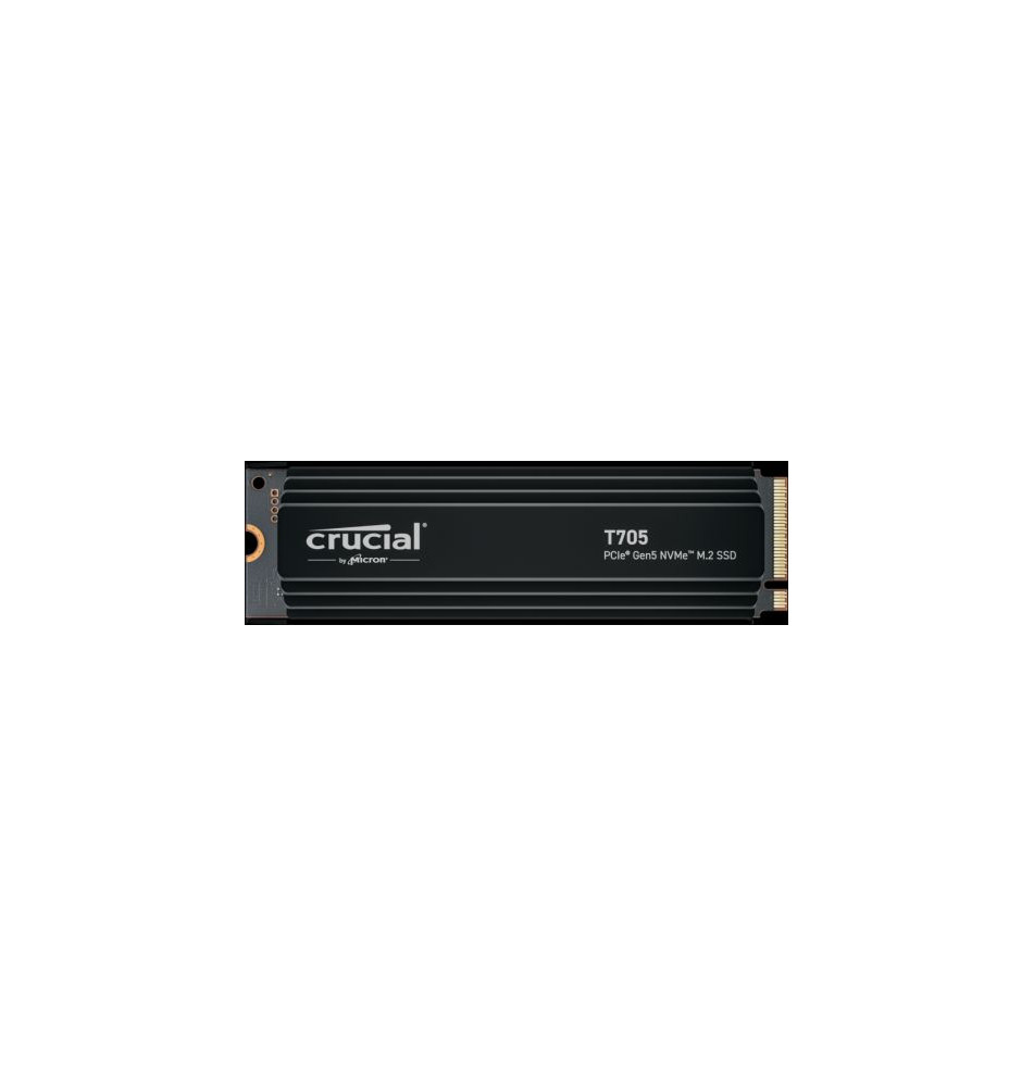 Disco SSD Interno CRUCIAL T705 HS 1TB (M.2 - 13600MB/s - PCI Express 5.0)
