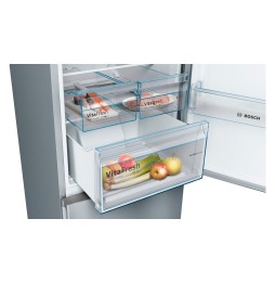 Frigorífico Combinado Bosch Serie 4 324L (Classe A++) Inox - KGN36VIEA