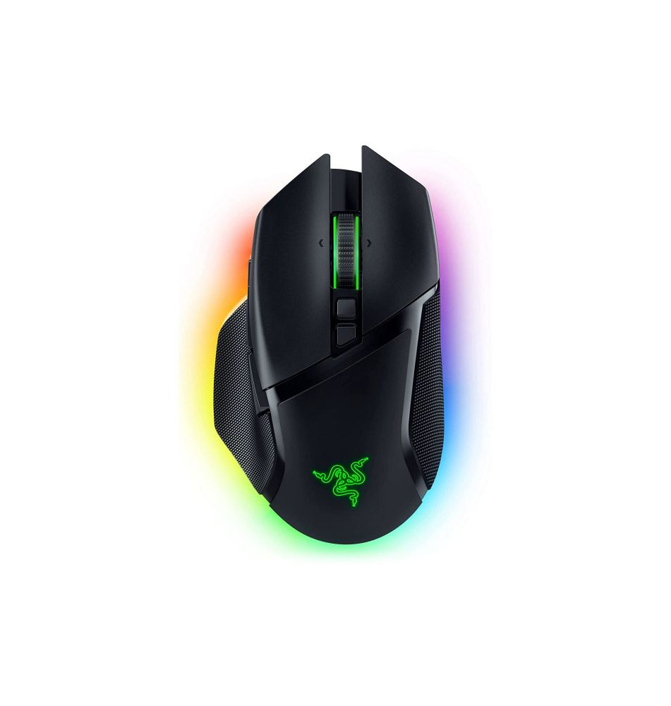 Rato Razer Basilisk V3 Pro (cor Preto - DPI 30000 - Conectividade RF Wireless + Bluetooth + USB Type-C)
